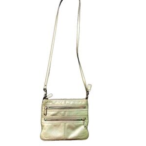 Coach Silver Crossbody Bag
